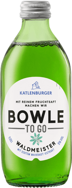 Bowle To Go Waldmeister 0,33 l - Katlenburger Kellerei