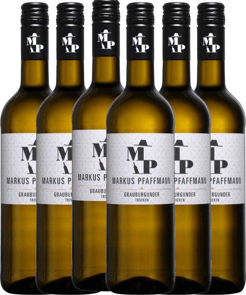 6er Vorteils-Weinpaket - MP Grauburgunder trocken 2021 - Markus Pfaffmann